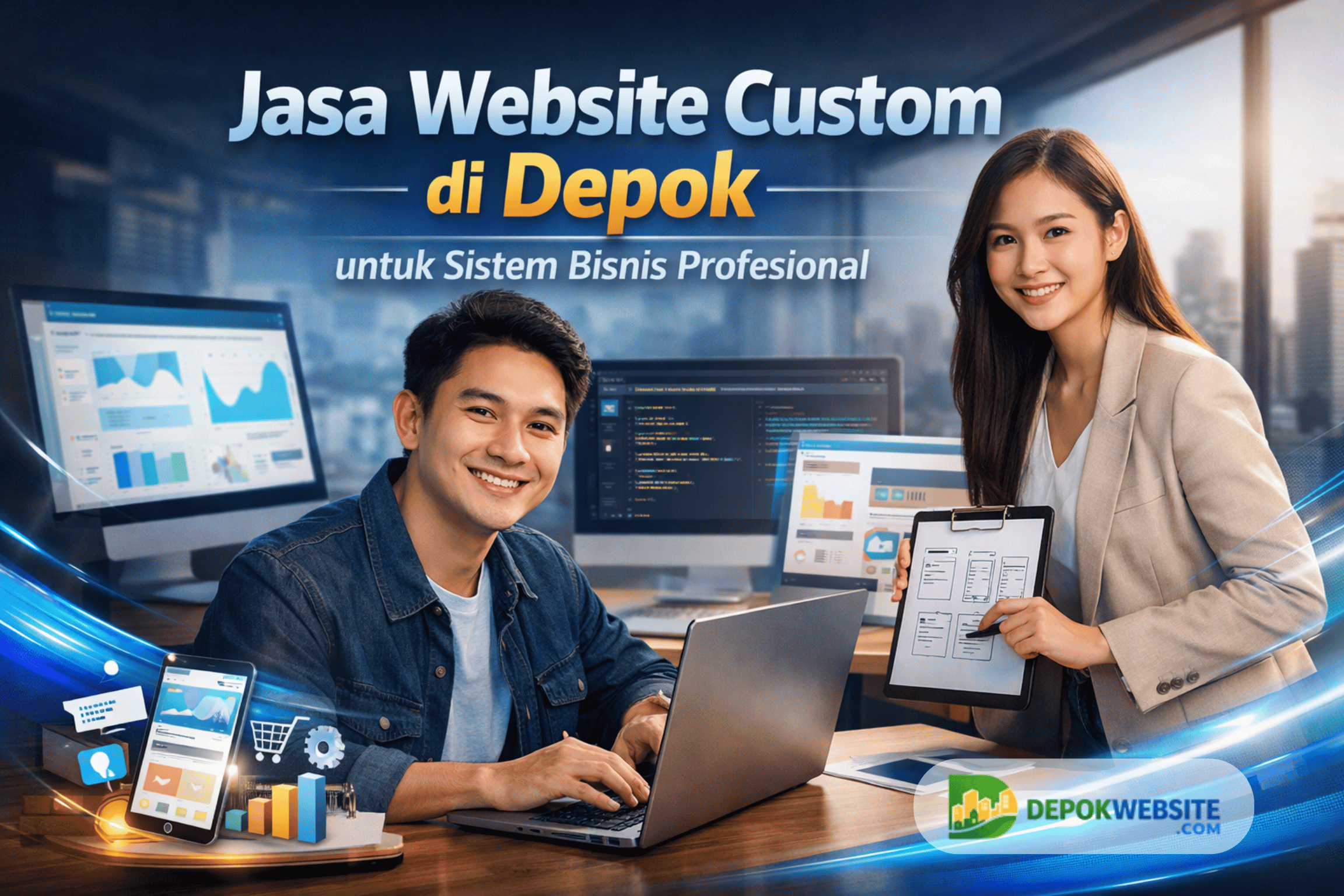 Jasa Website Depok untuk Sistem Bisnis